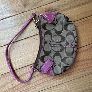 Coach mini wallet/purse